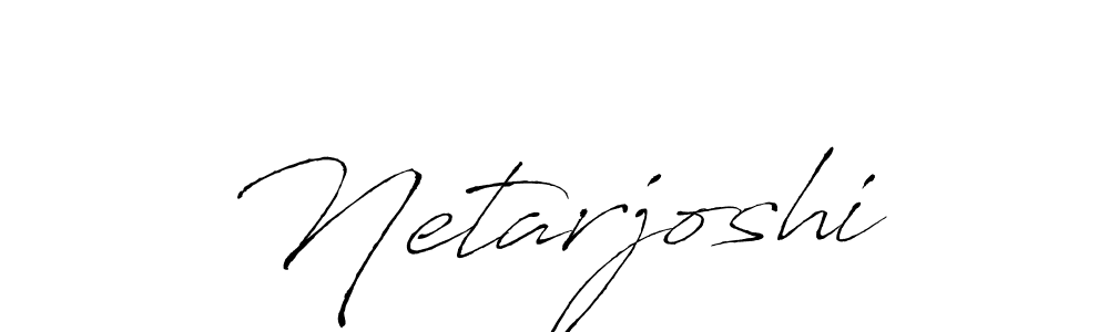 if you are searching for the best signature style for your name Netarjoshi. so please give up your signature search. here we have designed multiple signature styles  using Antro_Vectra. Netarjoshi signature style 6 images and pictures png