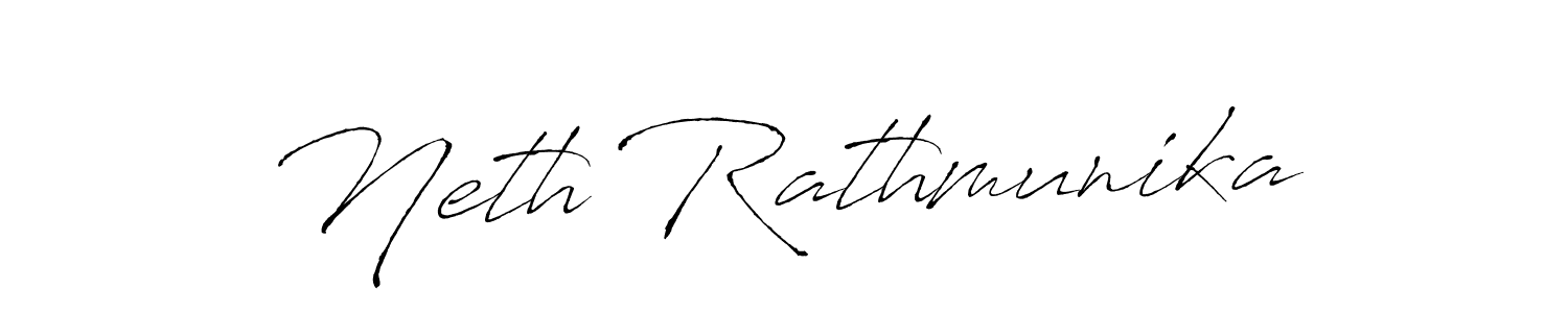 The best way (Antro_Vectra) to make a short signature is to pick only two or three words in your name. The name Neth Rathmunika include a total of six letters. For converting this name. Neth Rathmunika signature style 6 images and pictures png