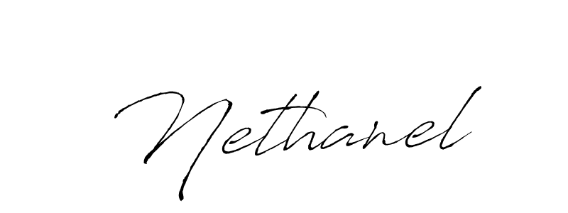 Design your own signature with our free online signature maker. With this signature software, you can create a handwritten (Antro_Vectra) signature for name Nethanel. Nethanel signature style 6 images and pictures png