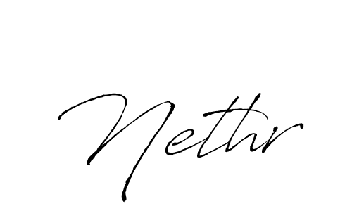 Also we have Nethr name is the best signature style. Create professional handwritten signature collection using Antro_Vectra autograph style. Nethr signature style 6 images and pictures png