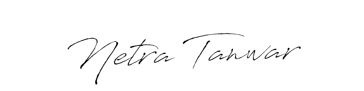 if you are searching for the best signature style for your name Netra Tanwar. so please give up your signature search. here we have designed multiple signature styles  using Antro_Vectra. Netra Tanwar signature style 6 images and pictures png