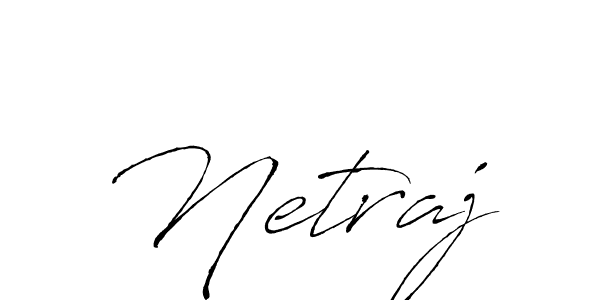 The best way (Antro_Vectra) to make a short signature is to pick only two or three words in your name. The name Netraj include a total of six letters. For converting this name. Netraj signature style 6 images and pictures png