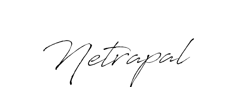Also we have Netrapal name is the best signature style. Create professional handwritten signature collection using Antro_Vectra autograph style. Netrapal signature style 6 images and pictures png