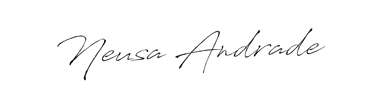 How to Draw Neusa Andrade signature style? Antro_Vectra is a latest design signature styles for name Neusa Andrade. Neusa Andrade signature style 6 images and pictures png