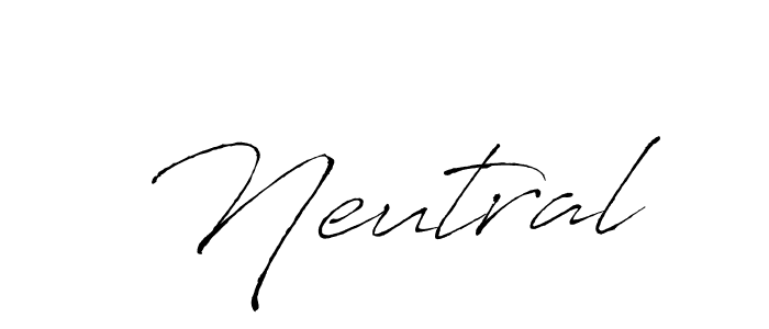 Neutral stylish signature style. Best Handwritten Sign (Antro_Vectra) for my name. Handwritten Signature Collection Ideas for my name Neutral. Neutral signature style 6 images and pictures png