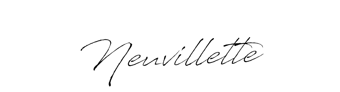 How to make Neuvillette signature? Antro_Vectra is a professional autograph style. Create handwritten signature for Neuvillette name. Neuvillette signature style 6 images and pictures png