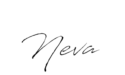 How to make Neva  name signature. Use Antro_Vectra style for creating short signs online. This is the latest handwritten sign. Neva  signature style 6 images and pictures png