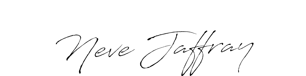 How to make Neve Jaffray name signature. Use Antro_Vectra style for creating short signs online. This is the latest handwritten sign. Neve Jaffray signature style 6 images and pictures png