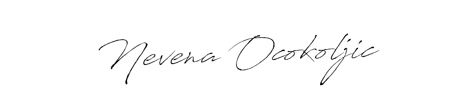 It looks lik you need a new signature style for name Nevena Ocokoljic. Design unique handwritten (Antro_Vectra) signature with our free signature maker in just a few clicks. Nevena Ocokoljic signature style 6 images and pictures png