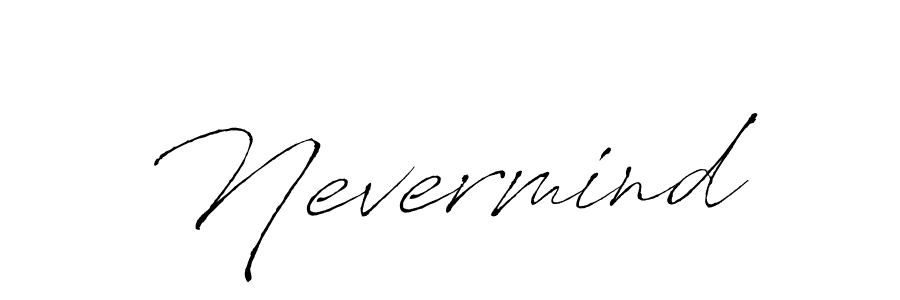 Create a beautiful signature design for name Nevermind. With this signature (Antro_Vectra) fonts, you can make a handwritten signature for free. Nevermind signature style 6 images and pictures png