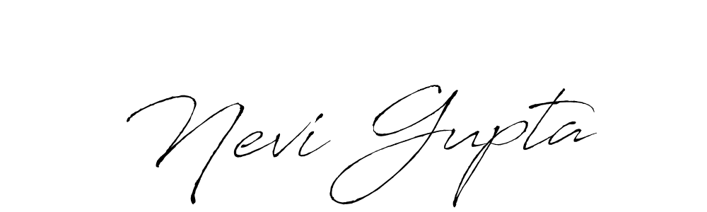 Also we have Nevi Gupta name is the best signature style. Create professional handwritten signature collection using Antro_Vectra autograph style. Nevi Gupta signature style 6 images and pictures png