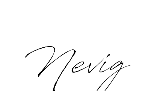 How to make Nevig signature? Antro_Vectra is a professional autograph style. Create handwritten signature for Nevig name. Nevig signature style 6 images and pictures png