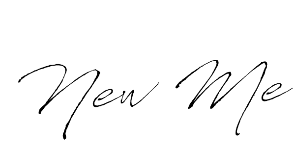 It looks lik you need a new signature style for name New Me. Design unique handwritten (Antro_Vectra) signature with our free signature maker in just a few clicks. New Me signature style 6 images and pictures png