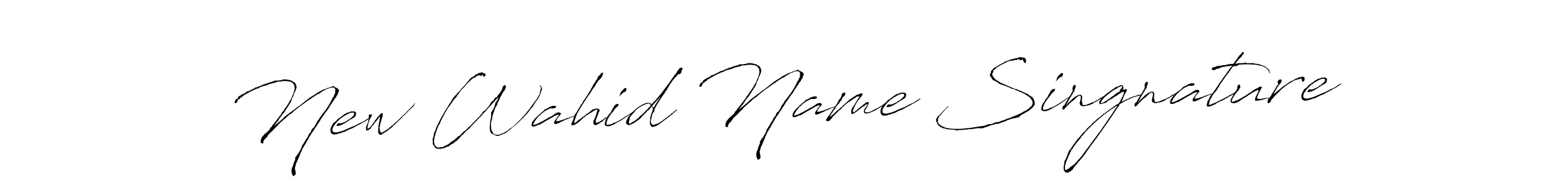 Here are the top 10 professional signature styles for the name New Wahid Name Singnature. These are the best autograph styles you can use for your name. New Wahid Name Singnature signature style 6 images and pictures png