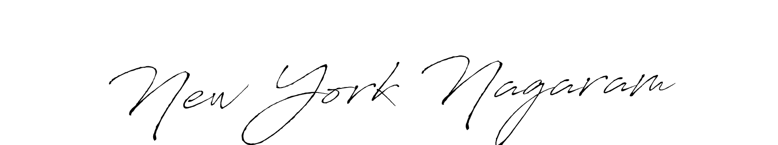 How to make New York Nagaram name signature. Use Antro_Vectra style for creating short signs online. This is the latest handwritten sign. New York Nagaram signature style 6 images and pictures png