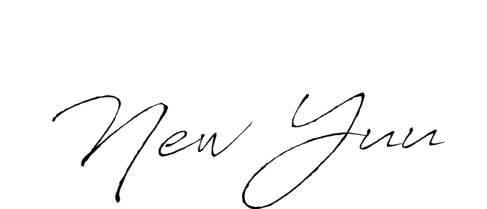 Once you've used our free online signature maker to create your best signature Antro_Vectra style, it's time to enjoy all of the benefits that New Yuu name signing documents. New Yuu signature style 6 images and pictures png