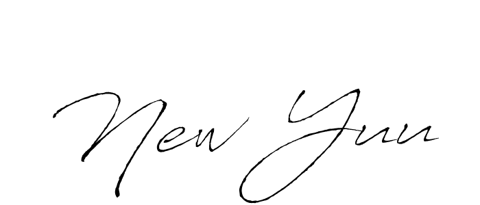 Once you've used our free online signature maker to create your best signature Antro_Vectra style, it's time to enjoy all of the benefits that New Yuu name signing documents. New Yuu signature style 6 images and pictures png