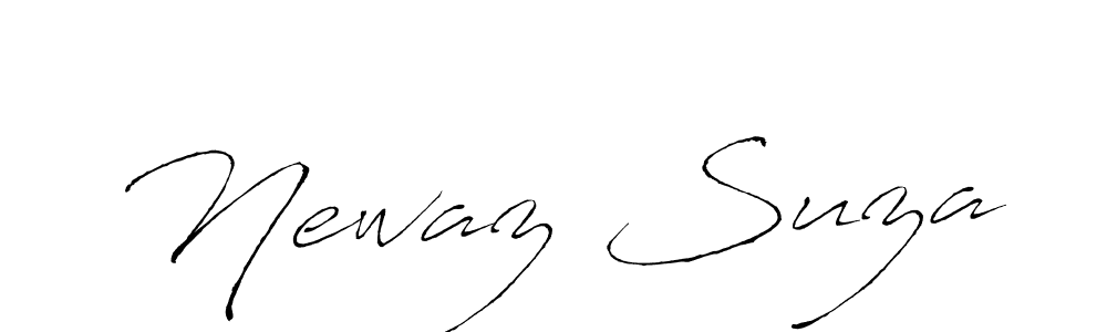 You should practise on your own different ways (Antro_Vectra) to write your name (Newaz Suza) in signature. don't let someone else do it for you. Newaz Suza signature style 6 images and pictures png