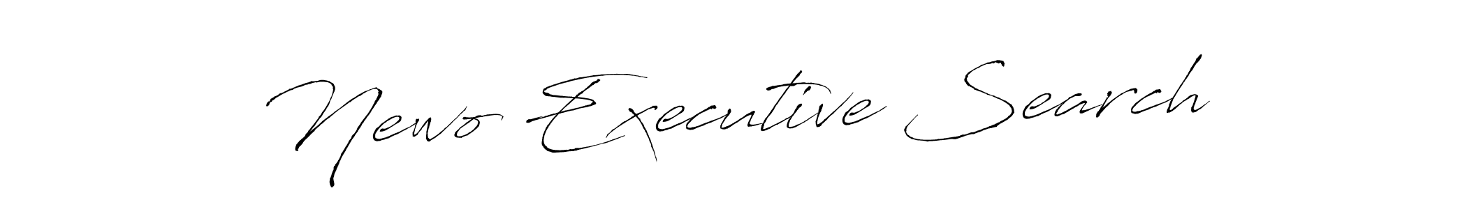 Similarly Antro_Vectra is the best handwritten signature design. Signature creator online .You can use it as an online autograph creator for name Newo Executive Search. Newo Executive Search signature style 6 images and pictures png