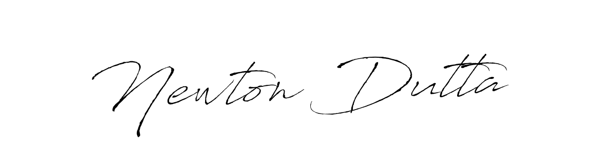 How to make Newton Dutta name signature. Use Antro_Vectra style for creating short signs online. This is the latest handwritten sign. Newton Dutta signature style 6 images and pictures png