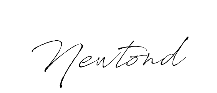 Use a signature maker to create a handwritten signature online. With this signature software, you can design (Antro_Vectra) your own signature for name Newtond. Newtond signature style 6 images and pictures png