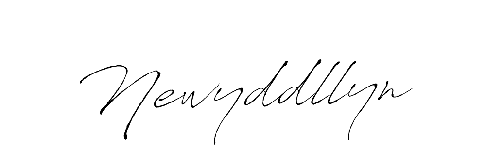 You should practise on your own different ways (Antro_Vectra) to write your name (Newyddllyn) in signature. don't let someone else do it for you. Newyddllyn signature style 6 images and pictures png