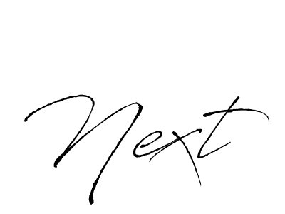 Create a beautiful signature design for name Next. With this signature (Antro_Vectra) fonts, you can make a handwritten signature for free. Next signature style 6 images and pictures png