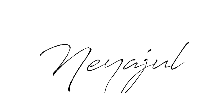 if you are searching for the best signature style for your name Neyajul. so please give up your signature search. here we have designed multiple signature styles  using Antro_Vectra. Neyajul signature style 6 images and pictures png