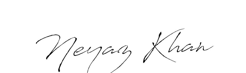 Design your own signature with our free online signature maker. With this signature software, you can create a handwritten (Antro_Vectra) signature for name Neyaz Khan. Neyaz Khan signature style 6 images and pictures png