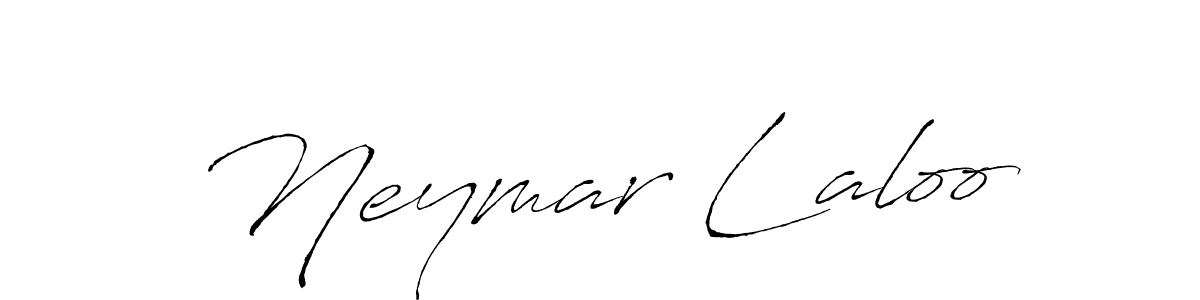 Design your own signature with our free online signature maker. With this signature software, you can create a handwritten (Antro_Vectra) signature for name Neymar Laloo. Neymar Laloo signature style 6 images and pictures png