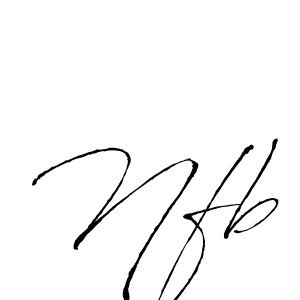 Similarly Antro_Vectra is the best handwritten signature design. Signature creator online .You can use it as an online autograph creator for name Nfb. Nfb signature style 6 images and pictures png