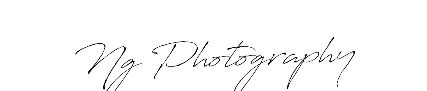 You should practise on your own different ways (Antro_Vectra) to write your name (Ng Photography) in signature. don't let someone else do it for you. Ng Photography signature style 6 images and pictures png