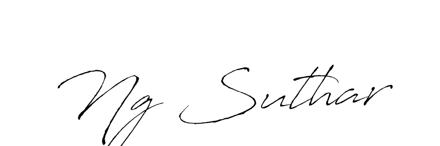 Also You can easily find your signature by using the search form. We will create Ng Suthar name handwritten signature images for you free of cost using Antro_Vectra sign style. Ng Suthar signature style 6 images and pictures png