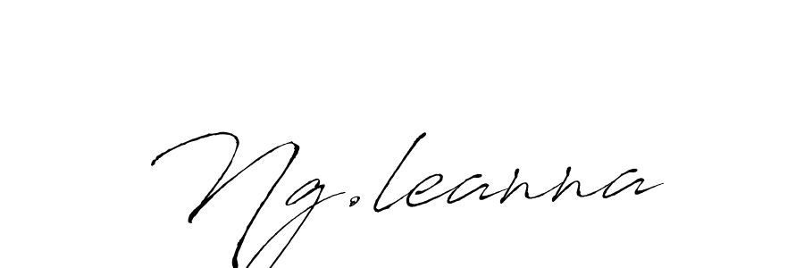 Make a beautiful signature design for name Ng.leanna. Use this online signature maker to create a handwritten signature for free. Ng.leanna signature style 6 images and pictures png