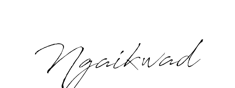 How to make Ngaikwad signature? Antro_Vectra is a professional autograph style. Create handwritten signature for Ngaikwad name. Ngaikwad signature style 6 images and pictures png