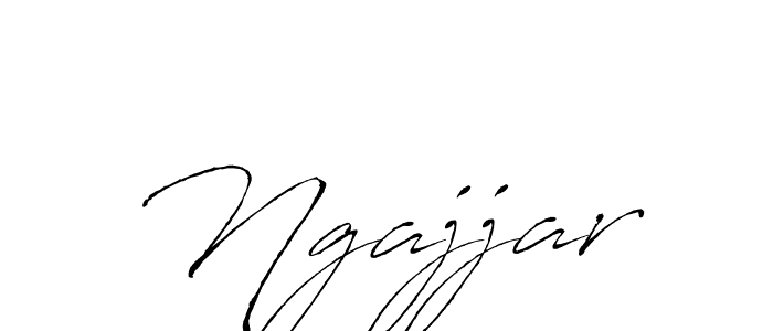 if you are searching for the best signature style for your name Ngajjar. so please give up your signature search. here we have designed multiple signature styles  using Antro_Vectra. Ngajjar signature style 6 images and pictures png