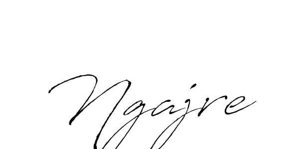 Use a signature maker to create a handwritten signature online. With this signature software, you can design (Antro_Vectra) your own signature for name Ngajre. Ngajre signature style 6 images and pictures png