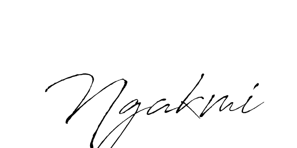 Make a beautiful signature design for name Ngakmi. Use this online signature maker to create a handwritten signature for free. Ngakmi signature style 6 images and pictures png