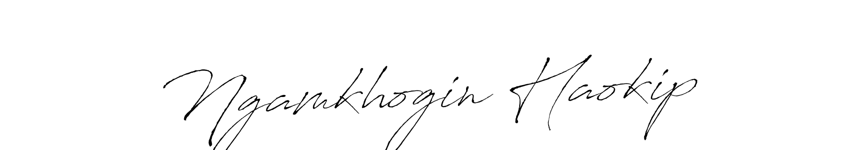 The best way (Antro_Vectra) to make a short signature is to pick only two or three words in your name. The name Ngamkhogin Haokip include a total of six letters. For converting this name. Ngamkhogin Haokip signature style 6 images and pictures png