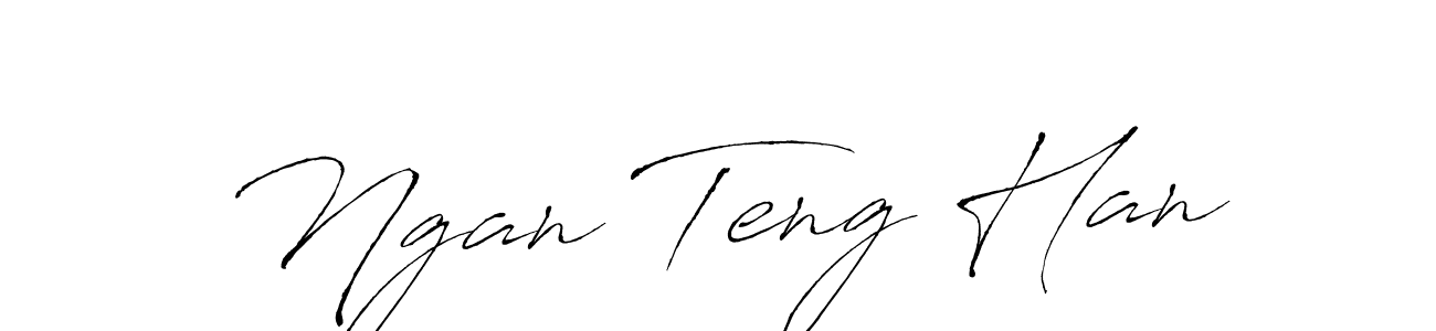 if you are searching for the best signature style for your name Ngan Teng Han. so please give up your signature search. here we have designed multiple signature styles  using Antro_Vectra. Ngan Teng Han signature style 6 images and pictures png