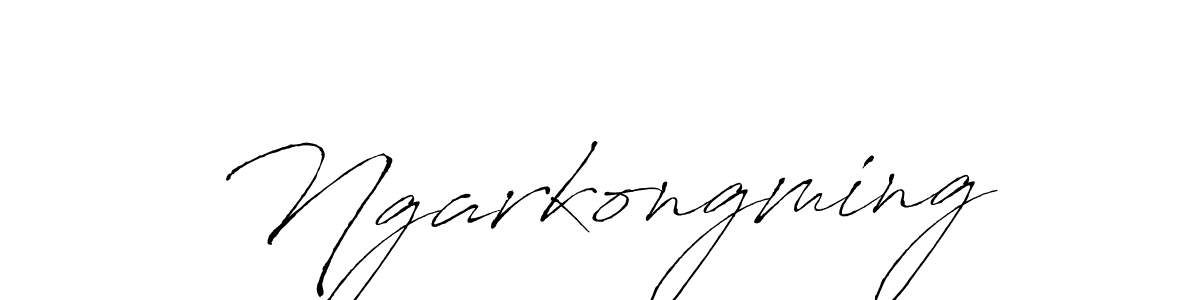 Use a signature maker to create a handwritten signature online. With this signature software, you can design (Antro_Vectra) your own signature for name Ngarkongming. Ngarkongming signature style 6 images and pictures png