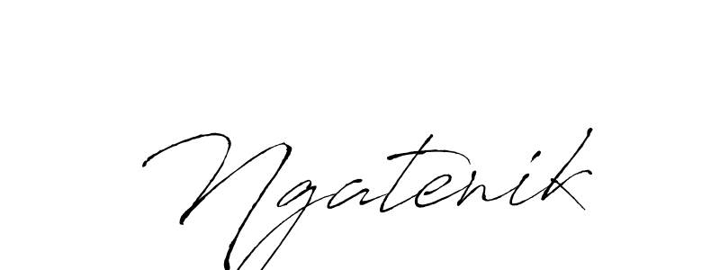 Make a beautiful signature design for name Ngatenik. Use this online signature maker to create a handwritten signature for free. Ngatenik signature style 6 images and pictures png
