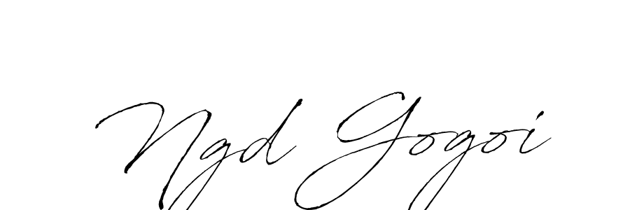 Similarly Antro_Vectra is the best handwritten signature design. Signature creator online .You can use it as an online autograph creator for name Ngd Gogoi. Ngd Gogoi signature style 6 images and pictures png