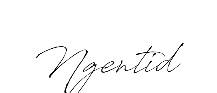 Also we have Ngentid name is the best signature style. Create professional handwritten signature collection using Antro_Vectra autograph style. Ngentid signature style 6 images and pictures png