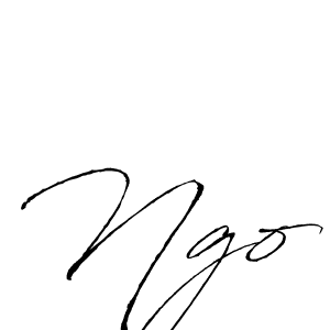 Make a beautiful signature design for name Ngo. With this signature (Antro_Vectra) style, you can create a handwritten signature for free. Ngo signature style 6 images and pictures png