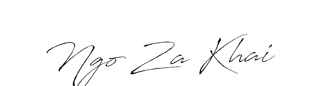 How to Draw Ngo Za Khai signature style? Antro_Vectra is a latest design signature styles for name Ngo Za Khai. Ngo Za Khai signature style 6 images and pictures png