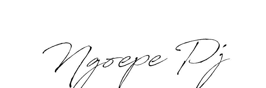 Make a beautiful signature design for name Ngoepe Pj. With this signature (Antro_Vectra) style, you can create a handwritten signature for free. Ngoepe Pj signature style 6 images and pictures png