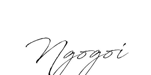 How to make Ngogoi signature? Antro_Vectra is a professional autograph style. Create handwritten signature for Ngogoi name. Ngogoi signature style 6 images and pictures png