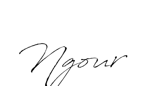 Design your own signature with our free online signature maker. With this signature software, you can create a handwritten (Antro_Vectra) signature for name Ngour. Ngour signature style 6 images and pictures png
