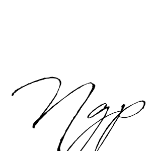 Ngp stylish signature style. Best Handwritten Sign (Antro_Vectra) for my name. Handwritten Signature Collection Ideas for my name Ngp. Ngp signature style 6 images and pictures png